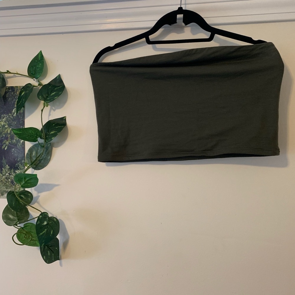 NWOT Wild Fable Olive Tube Top